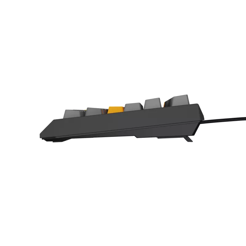 GENESIS Thor 230 TKL teclado gaming USB + RF Wireless + Bluetooth QWERTY preto, cinzento, laranja