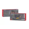 GENESIS Thor 230 TKL teclado gaming USB + RF Wireless + Bluetooth QWERTY preto, cinzento, laranja