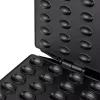 Máquina de waffles Mesko MS 3041 — 1600 W, preto, faz 24 waffles elípticos (220–240 V)