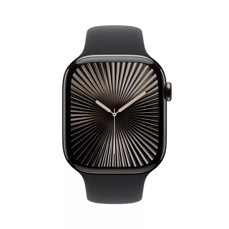 Smartwatch Apple Watch Series 10 GPS + Cellular 46mm caixa de titânio ardósia preto