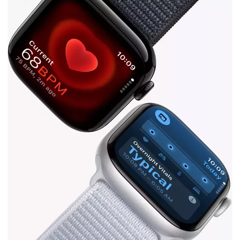 Smartwatch Apple Watch Series 10 GPS + Cellular 46mm caixa de titânio ardósia preto