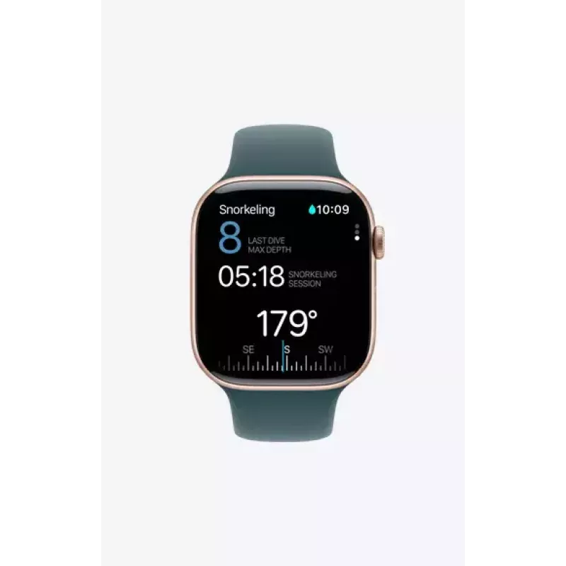 Smartwatch Apple Watch Series 10 GPS + Cellular 46mm caixa de titânio ardósia preto