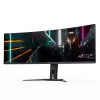 Monitor GIGABYTE 49 polegadas OLED CO49DQ DQHD 5120×1440 144 Hz, HDR, FreeSync, 10-bit, 2×HDMI 2.1, USB-C, VESA 100×100