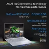 Portátil ASUS Vivobook 16X K3605VU-WS96 Intel® Core™ i9 i9-13900H 40,6 cm (16 polegadas) WUXGA 16 GB DDR4-SDRAM 1 TB SSD NVIDIA GeForce RTX 4050 Wi-Fi 6E (802.11ax) Windows 11 Home prateado
