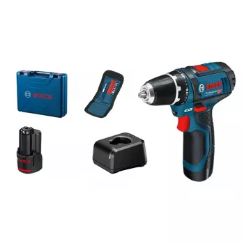 Parafusadeira Bosch GSR 12V-15, punho de pistola, 12V, 400/1300 rpm