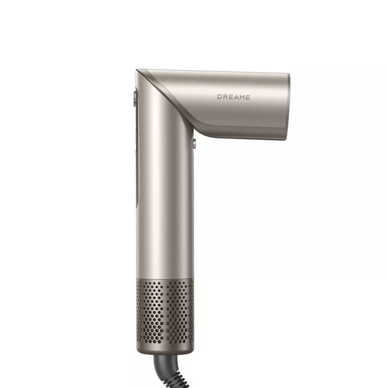 Secador de cabelo Dreame Dazzle 1400 W — motor 110000 rpm, 3 níveis de calor, máx. 90°C, dourado