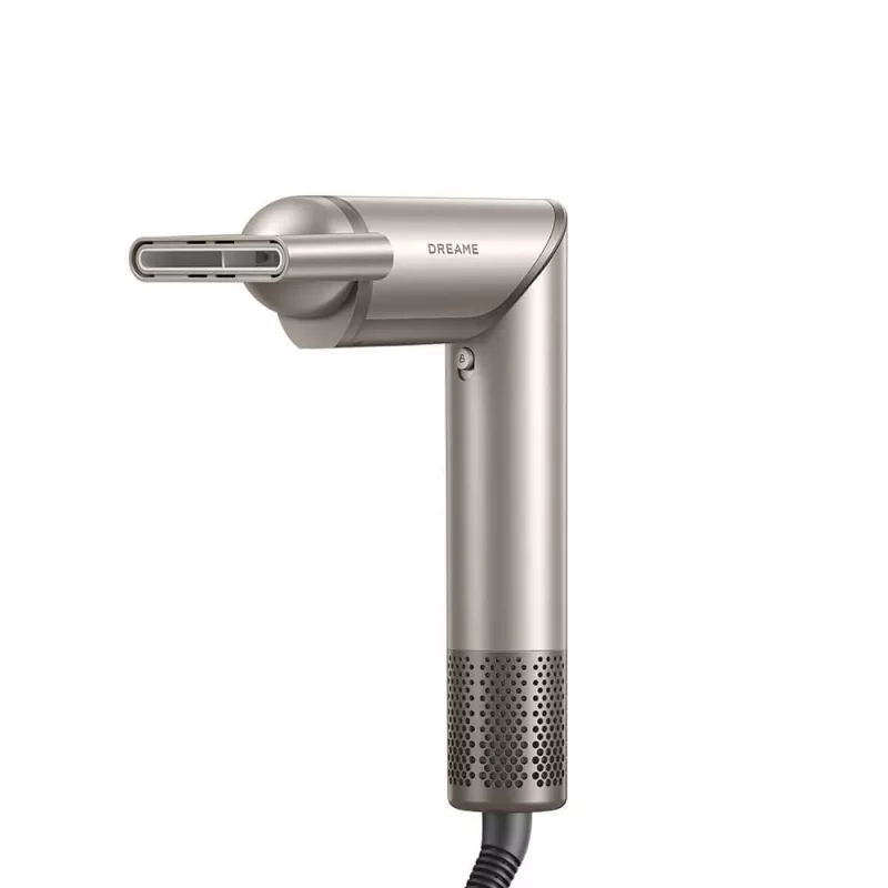 Secador de cabelo Dreame Dazzle 1400 W — motor 110000 rpm, 3 níveis de calor, máx. 90°C, dourado