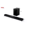 Barra de som TCL Q75H 620W 5.1.2 canais com subwoofer ativo sem fios, HDMI 2.1, Bluetooth 5.3, Wi-Fi 5, 1040×110×58 mm