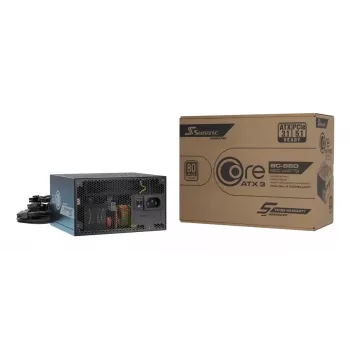 Fonte de alimentação Seasonic CORE BC-850 ATX 3.1 850 W, 20+4-Pin-ATX, 80 PLUS Bronze, preto