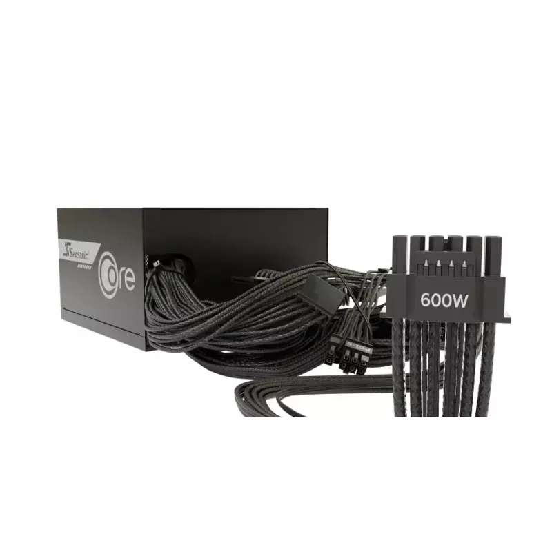 Fonte de alimentação Seasonic CORE BC-850 ATX 3.1 850 W, 20+4-Pin-ATX, 80 PLUS Bronze, preto