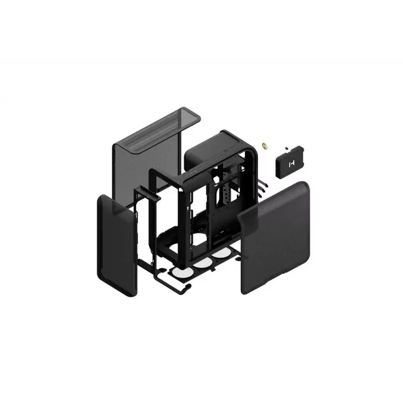 Caixa de PC Mid-Tower HYTE X50 AIR Pitch Preto