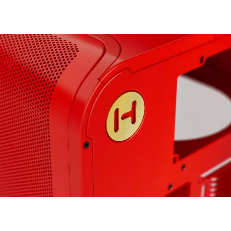 Caixa de PC Mid-Tower HYTE X50 (Cherry) — HYTE X50 CAIXA MID-TOWER CHERRY