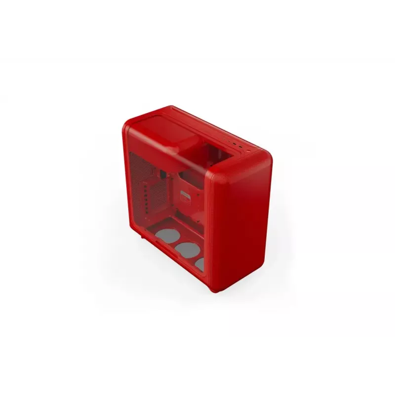 Caixa de PC Mid-Tower HYTE X50 (Cherry) — HYTE X50 CAIXA MID-TOWER CHERRY