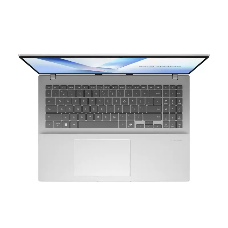 Portátil ASUS Vivobook 16 M1607KA-MB150W — 16 polegadas IPS WUXGA 1920×1200, AMD Ryzen AI 5, 16GB DDR5, 512GB SSD, Radeon, Windows 11 Home