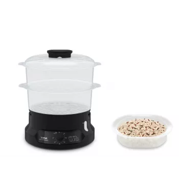 Vaporizador Tefal Minicompact VC139810 2 cestos autónomo 800 W preto