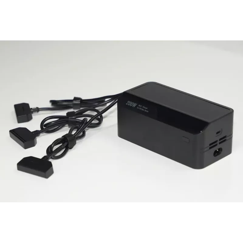 Carregador Autel multi-carregador para série EVO Max modelo 102002545 — 3 baterias, USB-C, potência de carregamento 120 W, entrada 100–240 V