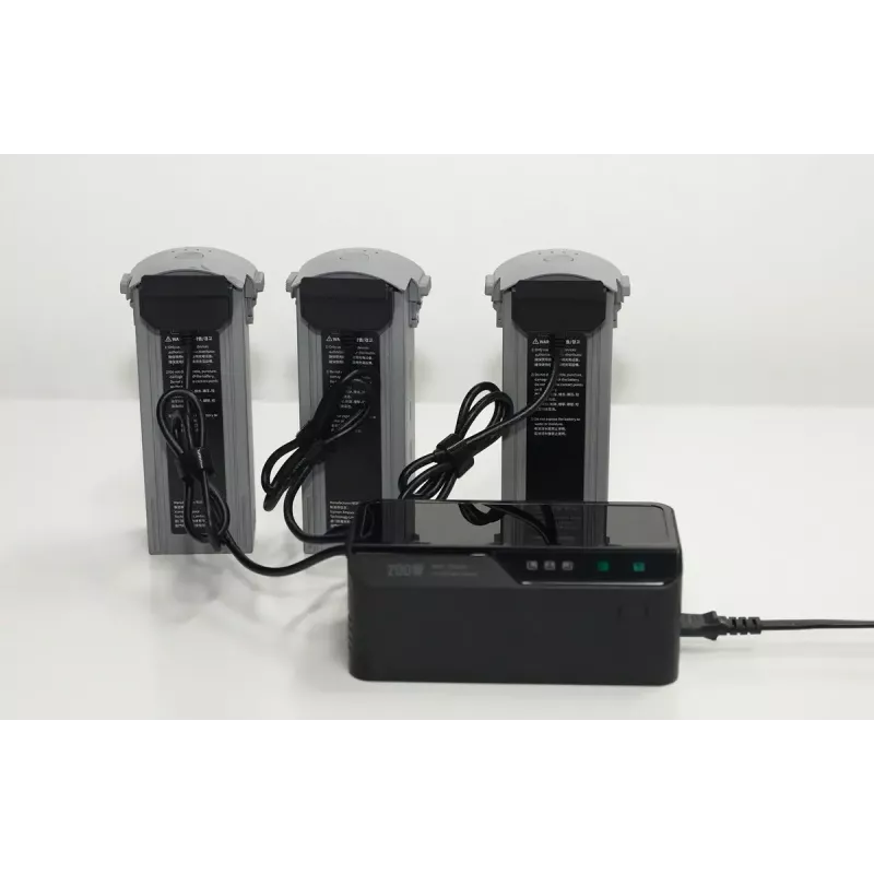 Carregador Autel multi-carregador para série EVO Max modelo 102002545 — 3 baterias, USB-C, potência de carregamento 120 W, entrada 100–240 V