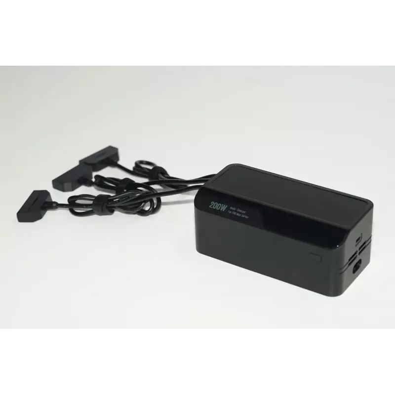 Carregador Autel multi-carregador para série EVO Max modelo 102002545 — 3 baterias, USB-C, potência de carregamento 120 W, entrada 100–240 V
