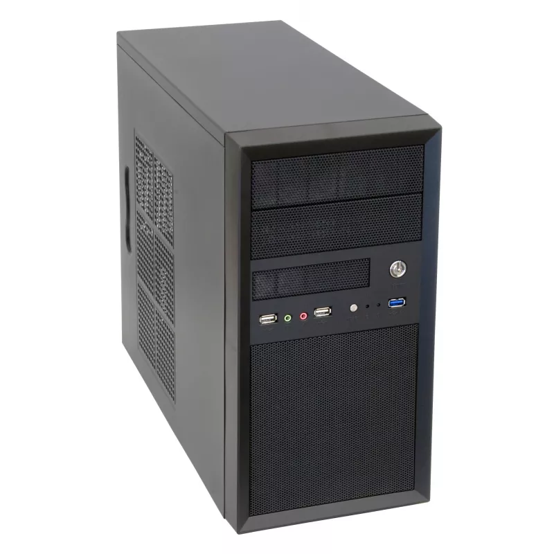 Caixa de computador Chieftec CT-01B-OP Mini Tower preto