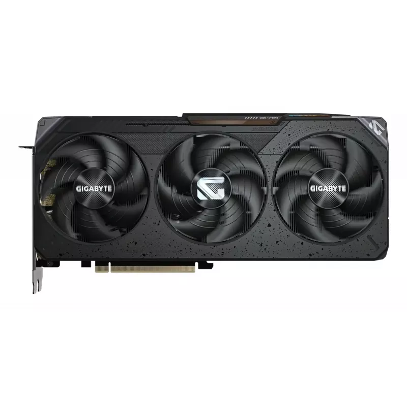 Placa gráfica GIGABYTE Radeon RX 9070 GAMING 16GB — 16GB GDDR6, 256-Bit, PCIe 5.0, 2520 MHz frequência do núcleo, 2×DisplayPort, 2×HDMI