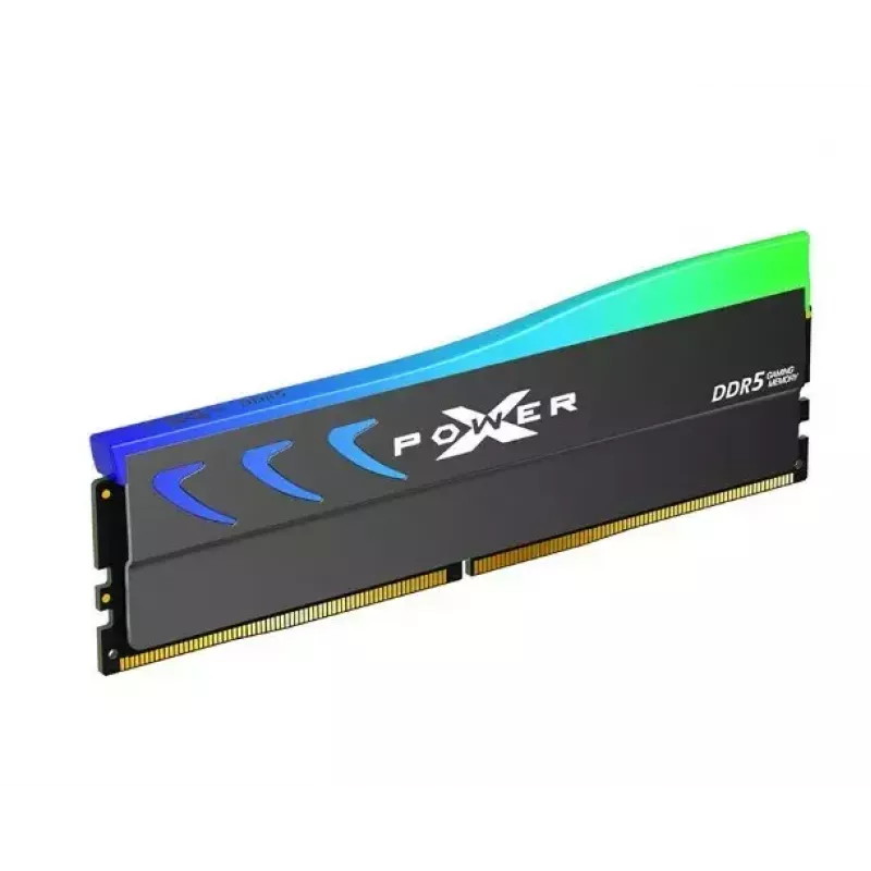Módulo RAM Silicon Power Storm RGB DDR5 32GB (2x16GB) 6000MT/s CL36 1,35V dissipador RGB