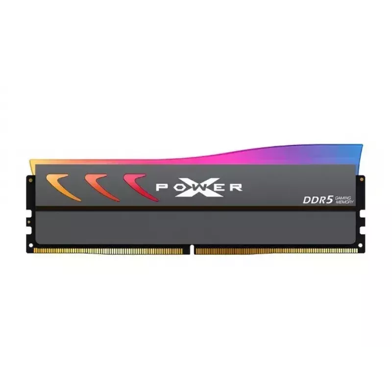 Módulo RAM Silicon Power Storm RGB DDR5 32GB (2x16GB) 6000MT/s CL36 1,35V dissipador RGB