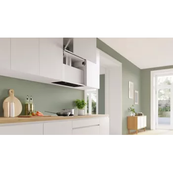 Exaustor Bosch Serie 8 DLN78PC60 encastrado preto 590 m³/h