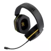 Headset gaming com fios TRUST 25784 com arco de cabeça, 20–20.000 Hz, cabo de 1,2 m, preto/amarelo