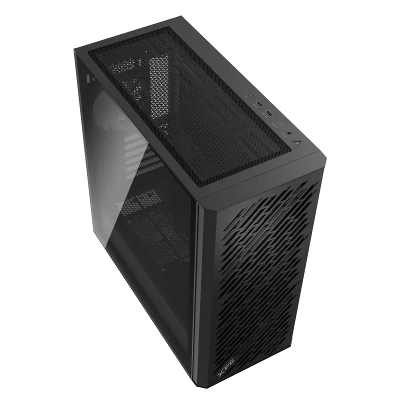 Caixa XPG VALOR AIR PRO Mid-Tower, Midi Tower, PC, preto, ATX, EATX, micro ATX, Mini-ATX, SPCC, vidro temperado, multi