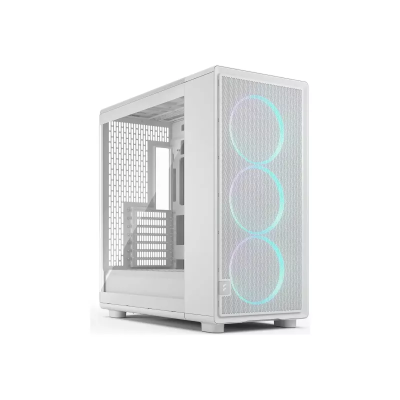 Caixa Fractal Design | Epoch XL | White TG RGB Clear Tint | ATX