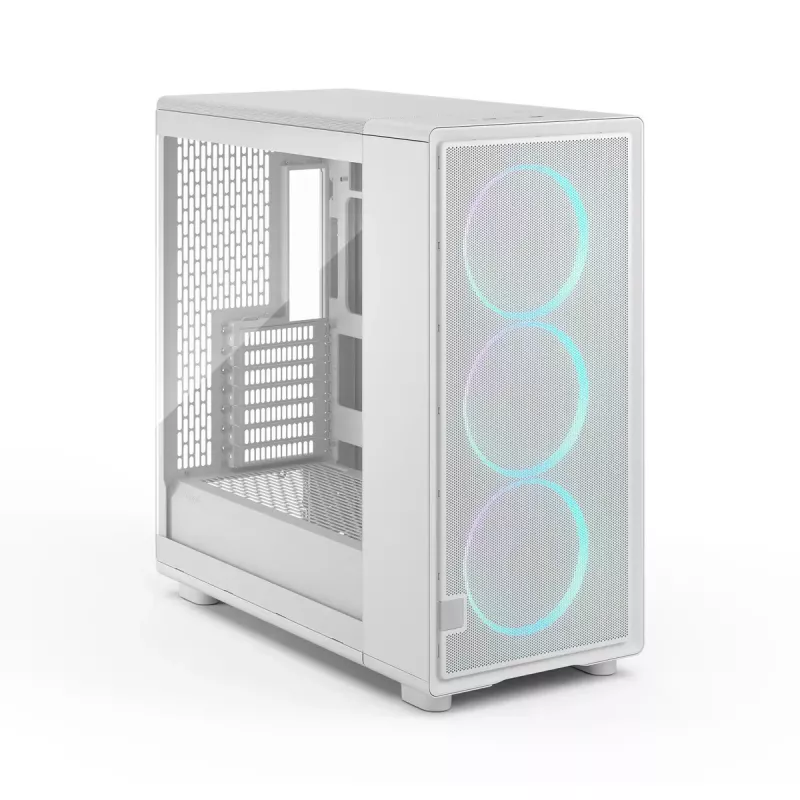 Caixa Fractal Design | Epoch XL | White TG RGB Clear Tint | ATX
