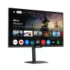 Monitor inteligente GIGABYTE M27QS 27 polegadas 2K QHD — 2560x1440, 180Hz, 1ms, 350 cd/m², FreeSync, DisplayHDR400, HDMI 2.0, DP 1.4