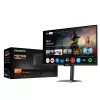 Monitor inteligente GIGABYTE M27QS 27 polegadas 2K QHD — 2560x1440, 180Hz, 1ms, 350 cd/m², FreeSync, DisplayHDR400, HDMI 2.0, DP 1.4