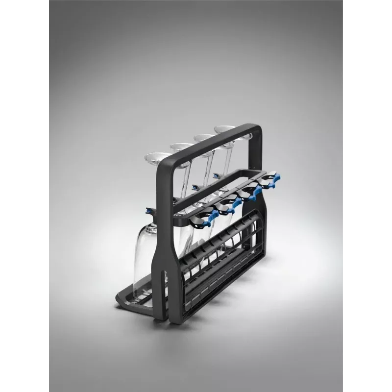Suporte para copos de vinho Electrolux 9029795540 — preto, para 8 copos, H260×B220×T330 mm