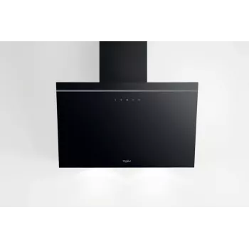 Whirlpool AKR 62F LT K Montagem na parede Preto 650 m³/h