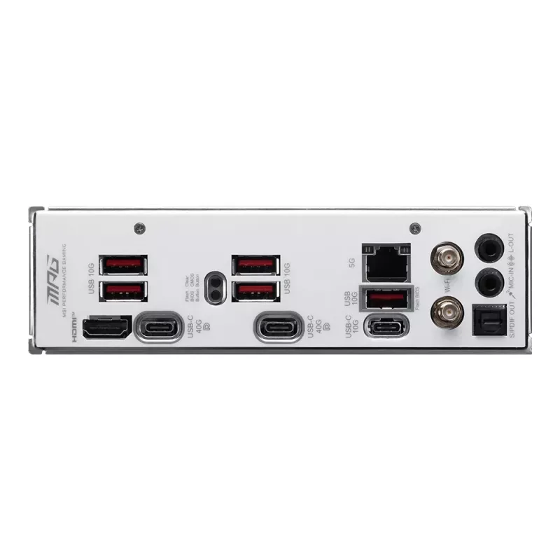 Placa-mãe MSI MPG X870I EDGE TI EVO WIFI AMD X870 Socket AM5 mini ATX