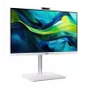 PC All-in-One Acer Aspire C24A-GRPL Intel Core 5 120U 5 GHz 23,8 polegadas Full HD 16 GB DDR4 512 GB SSD Windows 11 Home branco