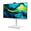 PC All-in-One Acer Aspire C24A-GRPL Intel Core 5 120U 5 GHz 23,8 polegadas Full HD 16 GB DDR4 512 GB SSD Windows 11 Home branco