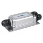Extensor PoE++ Gigabit antivandalismo para exterior de 2 portas Intellinet, duas portas de 30 W, estende PoE até 100 m, orçamento de potência de 60 W, compatível com IEEE 802.3bt (4PPoE), à prova de água IP67, certificado IK10, caixa metálica