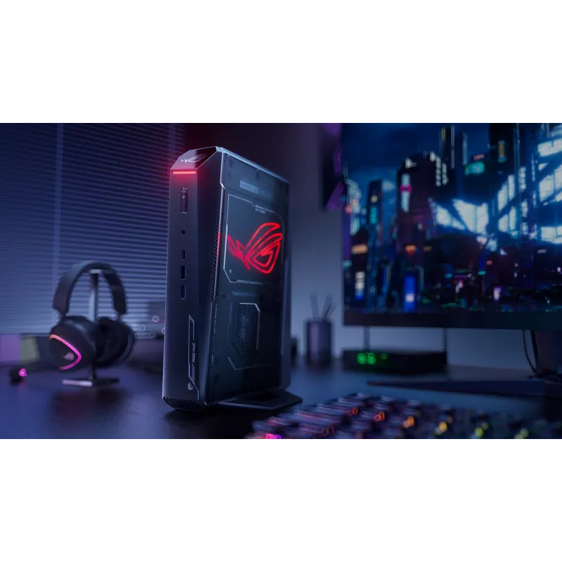 ASUS ROG NUC RNUC15JNK9X28AA2 Intel Core Ultra 9 275HX 32 GB DDR5-SDRAM 2 TB SSD NVIDIA GeForce RTX 5080 Windows 11 Home USFF Mini-PC preto