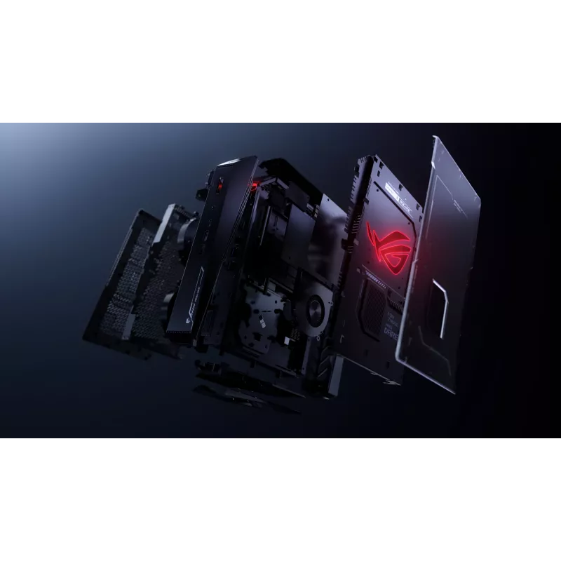 ASUS ROG NUC RNUC15JNK9X28AA2 Intel Core Ultra 9 275HX 32 GB DDR5-SDRAM 2 TB SSD NVIDIA GeForce RTX 5080 Windows 11 Home USFF Mini-PC preto