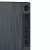Caixa de PC Micro-ATX Akyga AK35BK, Micro ATX / Flex ATX / Mini ITX, 2x USB 2.0, sem fonte de alimentação, preto