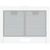 Exaustor Gorenje KH60A F2LB WH WHC629E4W RL_G400, 450 m³/h, recirculação/extração, C, A, B, 65 dB