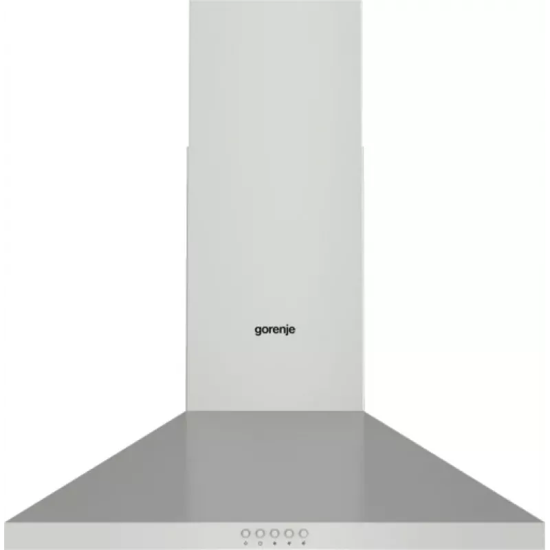 Exaustor Gorenje KH60A F2LB SS WHC629E4X RL_G400, 450 m³/h, extração/recirculação, C, A, B, 65 dB