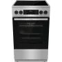 Fogão Gorenje GECS5C70XA fogão independente elétrico placa vitrocerâmica aço inoxidável