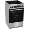 Fogão Gorenje GECS5C70XA fogão independente elétrico placa vitrocerâmica aço inoxidável