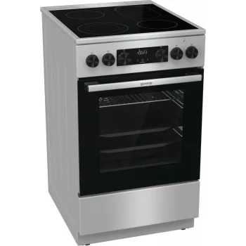 Fogão Gorenje GECS5C70XA fogão independente elétrico placa vitrocerâmica aço inoxidável
