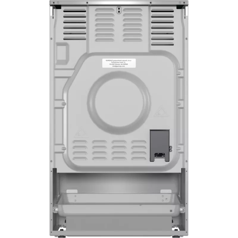 Fogão Gorenje GECS5C70XA fogão independente elétrico placa vitrocerâmica aço inoxidável