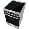 Fogão Gorenje GECS5C70XA fogão independente elétrico placa vitrocerâmica aço inoxidável