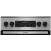 Fogão Gorenje GECS5C70XA fogão independente elétrico placa vitrocerâmica aço inoxidável